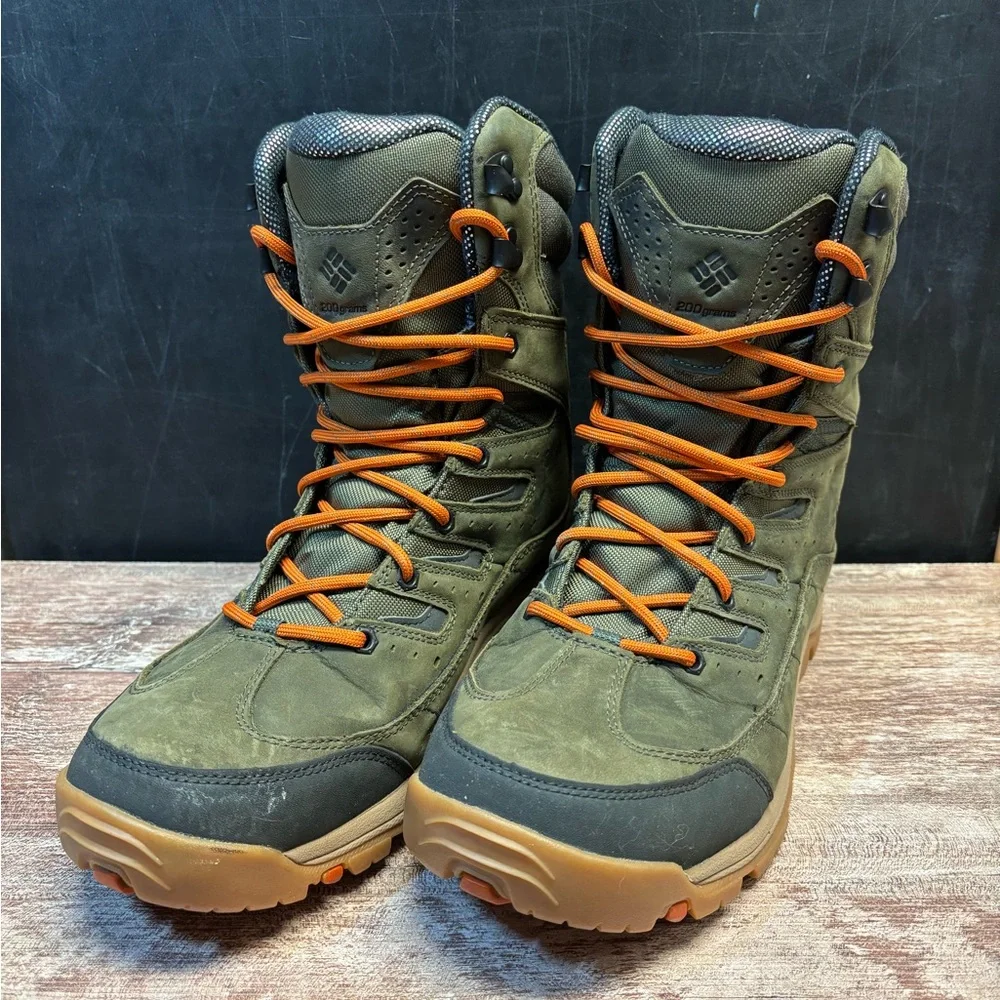Columbia | VGUC Gunnison Plus LTR OmniHeat Snow Boots Leather Outdoor Winter M9